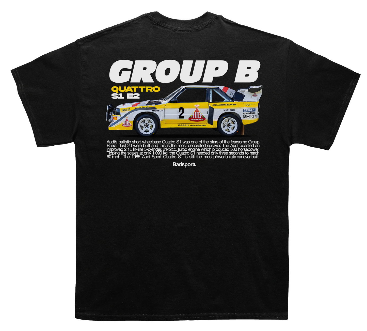 Group B Quattro S1 E2 T-shirt